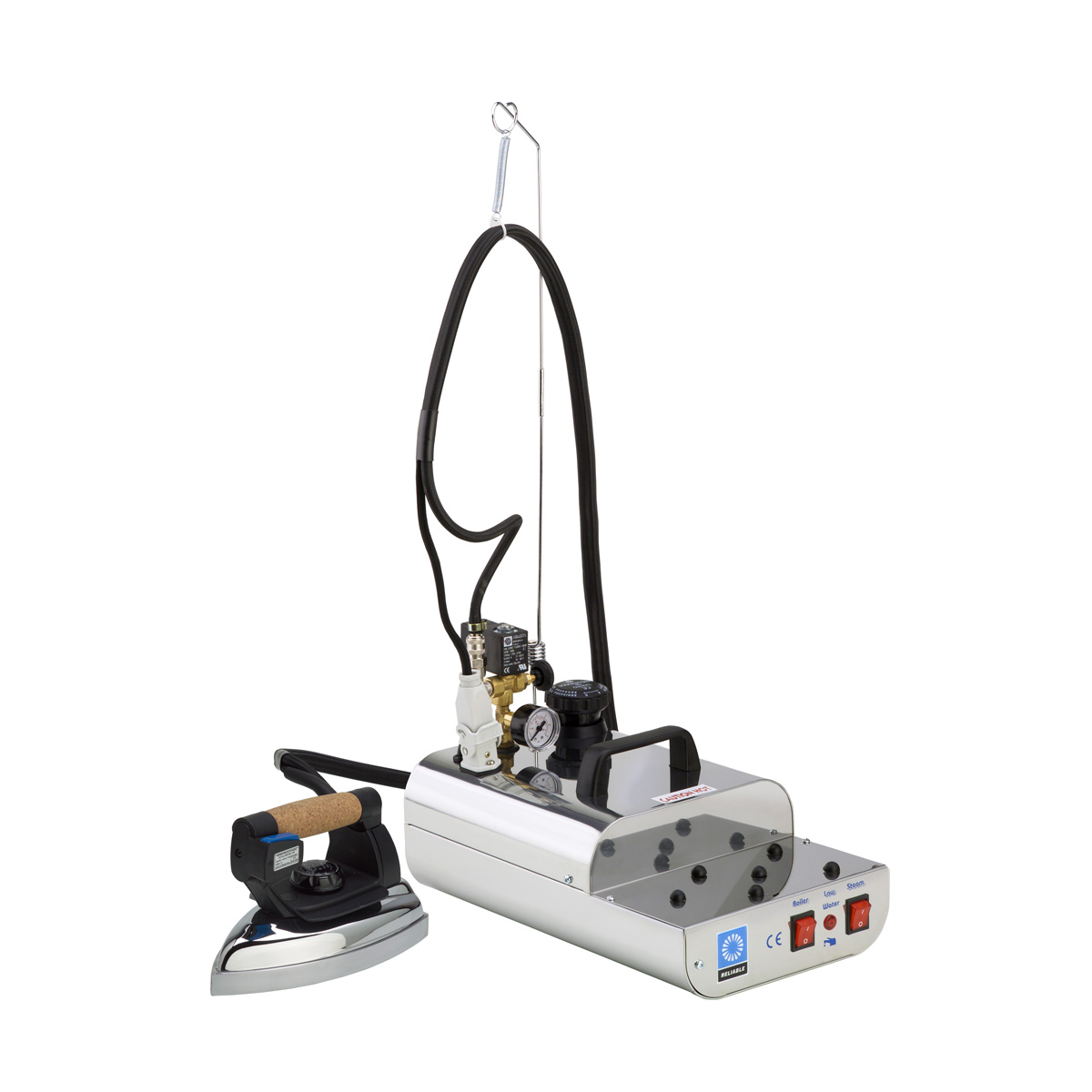 One Iron Steam Boiler With Iron